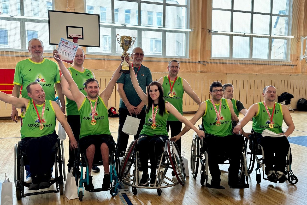 Команда из Ижевска выиграла открытый Чемпионат Республики Беларусь по баскетболу на колясках