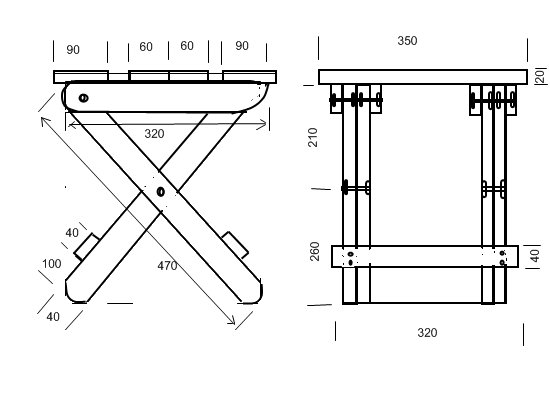 Самодельный складной стульчик для рыбака Самодельный складной стульчик для рыбака самоделкин
