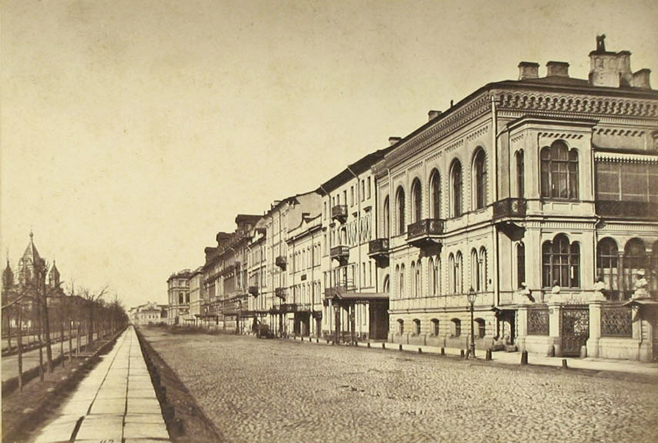 25. Конногвардейская улица в Санк-Петербурге. 1870-е