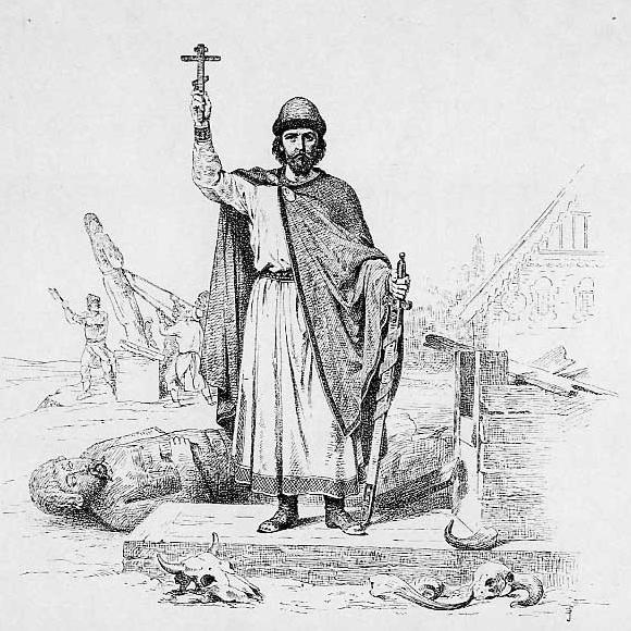 Как новгородский князь Владимир стал правителем всей Руси