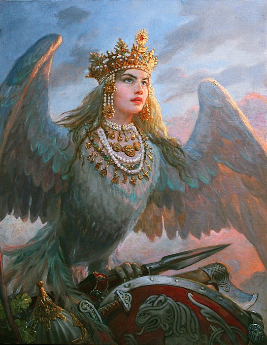 Славянская мифология и персонажи. Современный художник Андрей Шишкин живопись