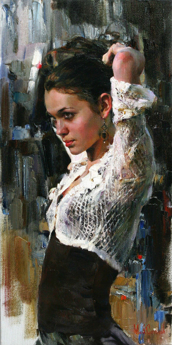 И как её за это не любить..? Michael & Inessa Garmash Живопись