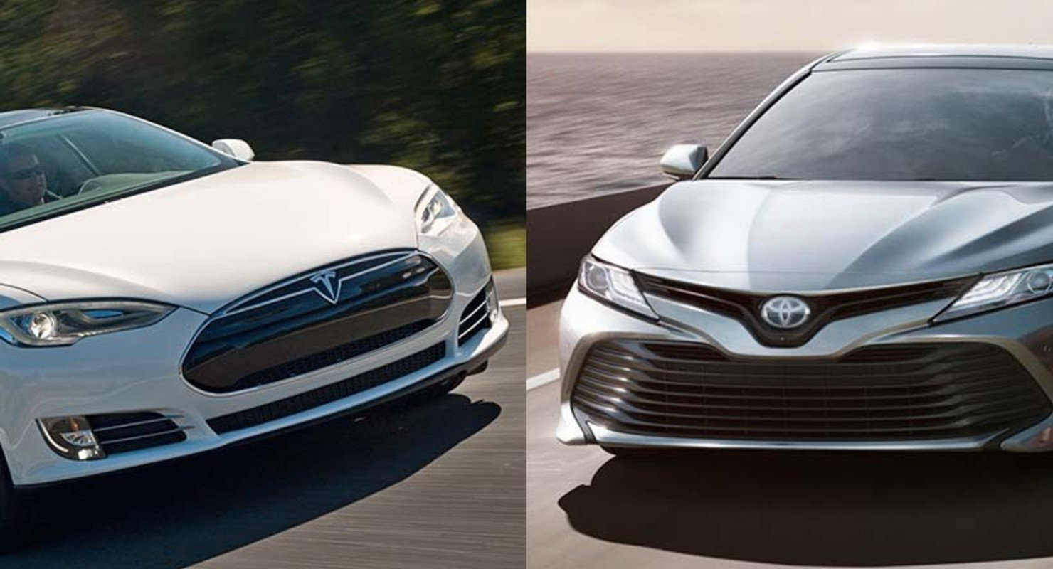 Озвучена цена владения Tesla Model 3 в сравнении с Toyota Camry