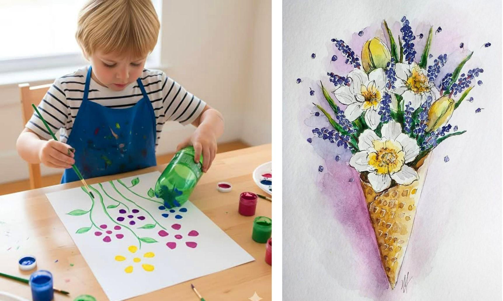 50+ идей рисунков на 8 марта: что можно нарисовать к празднику с детьми нарисовать, гуашь, кисть, несколько, можно, чтобы, Затем, цвета, краску, нужно, кисточку, рисунок, немного, фломастеры, затем, нарисуйте, помощью, картон, сделать, использовать