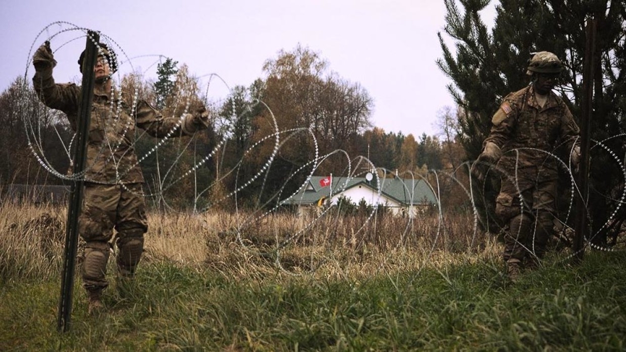Пограничное агентство Frontex развязало операцию на границе Литвы и Белоруссии Политика
