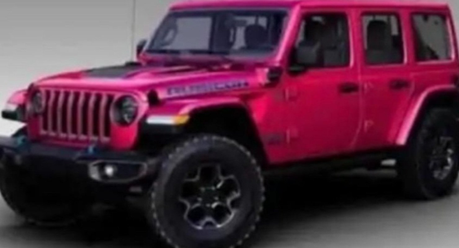Jeep Wrangler представят в розовом цвете Tuscadero Автомобили
