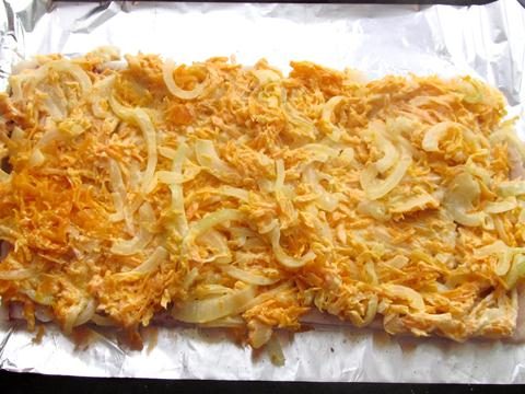 Филе минтая запечённое в духовке