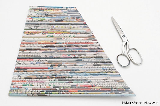 Плетение из газет - подставка для инной бутылки Плетение из газет - подставка для инной бутылки плетение из газет,своими руками,сделай сам