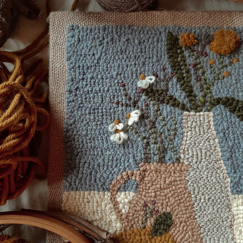 Интерьерная ковровая вышивка вдохновляемся,вышивка