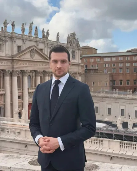 Ультраправый кандидат в президенты Франции Жордан Барделла встречается с 22-летней итальянской принцессой Марией Каролиной Бурбон-Сицилийской Барделла, Каролина, Мария, президента, Франции, ультраправой, партии, Марин, БурбонСицилийская, Италии, роман, Кьяра, вместе, король, Жордан, Национальное, объединение, Парижа, встречается, Филипп