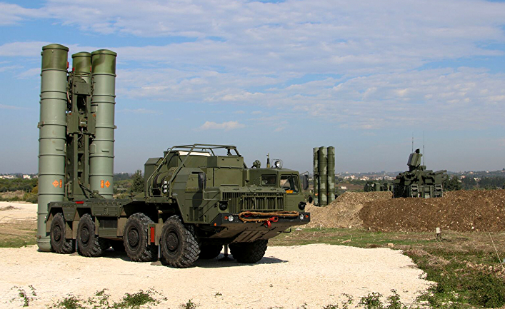 Зенитно-ракетные комплексы С-400 на российской авиабазе Хмеймим, Сирия Зенитно-ракетные комплексы С-400 на российской авиабазе Хмеймим, Сирия