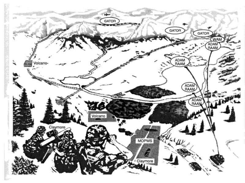 Система дистанционного минирования M138 Flipper  оружие