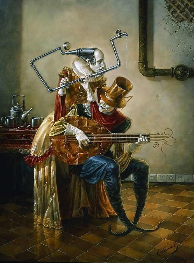 Невероятные картины Михаила Хохлачева Невероятные картины Михаила Хохлачева живопись,искусство,Михаил Хохлачев