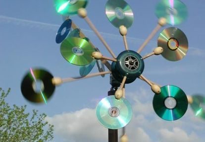 Оригинальные поделки из старых дисков Оригинальные поделки из старых дисков поделки из дисков