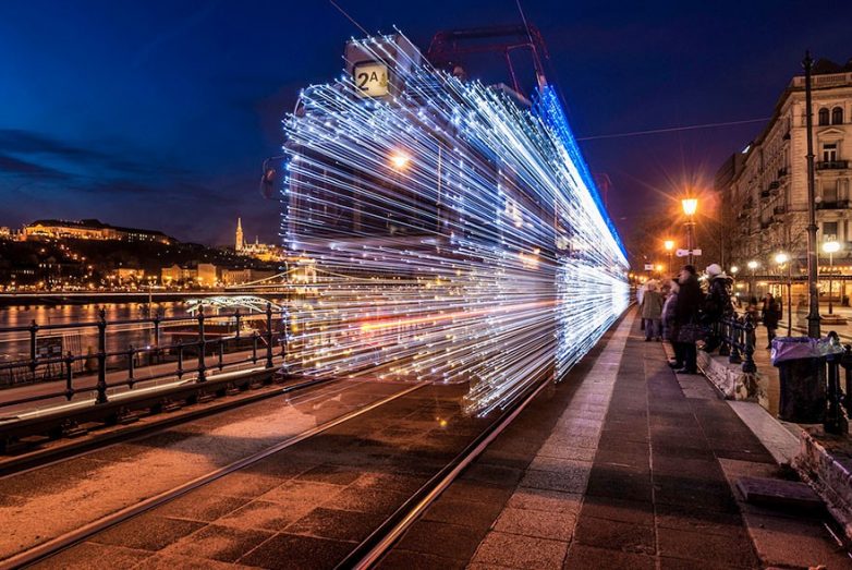 Фотопроект: светящиеся трамваи Будапешта Будапеште, Фотографы, последних, похож, машины, времени, Трамваи, стали, одним, модных, ночных, добавлений, украшению, всегда, посмотреть ,          , Читать, улицах, транспорт, вдоволь