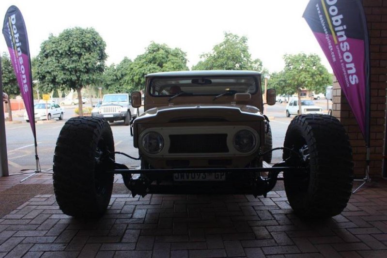 Самый необычный тюнинг Toyota Land Cruiser авто,автомобили,тюнинг