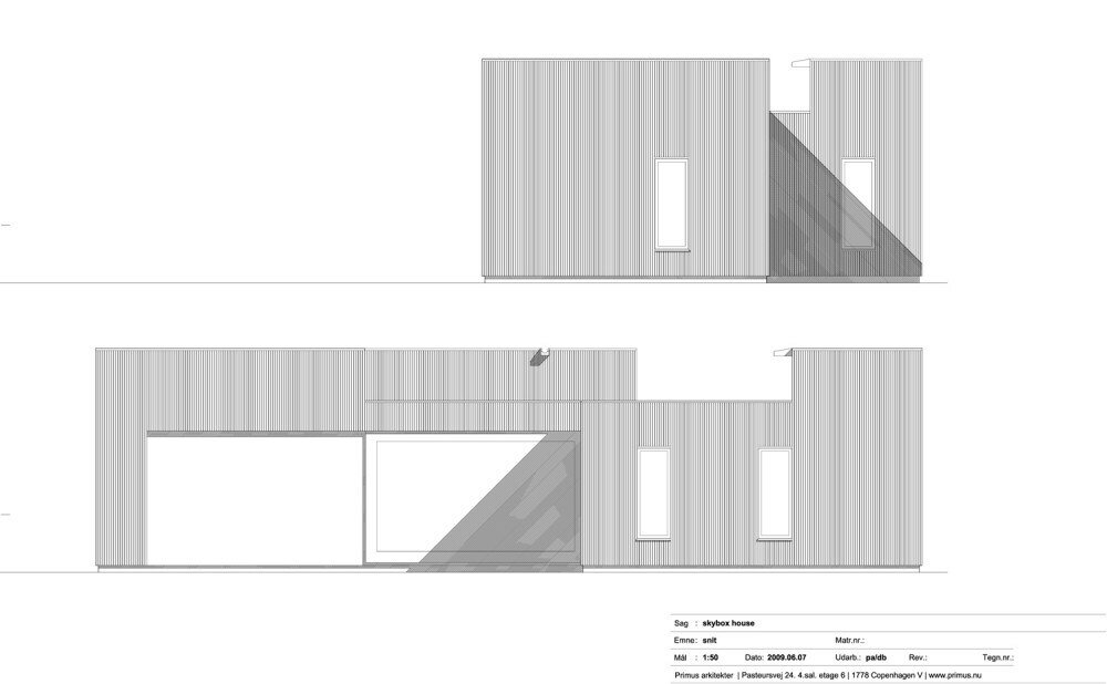 Просто и современно: Дачный дом с окнами в небо в Дании архитектура,идеи для дома