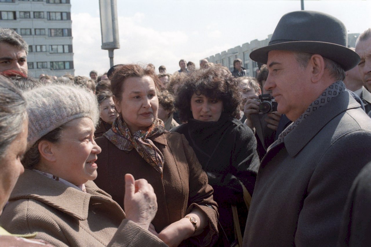 Пребывание Горбачева М.С. в Ленинграде, 1985 год