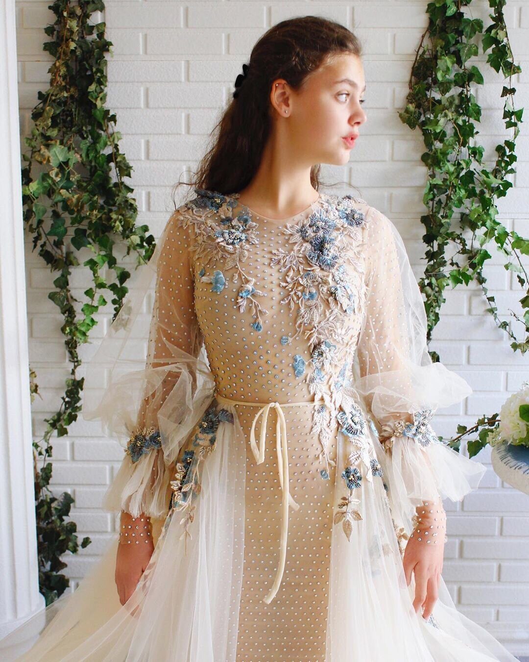 Просто сказочные, шикарные платья турецкого дизайнера Teuta Matoshi Duriqi 😍 Как вам?