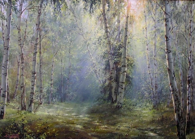 Художник Эльза Колесникова. Картины на стекле Художник Эльза Колесникова. Картины на стекле