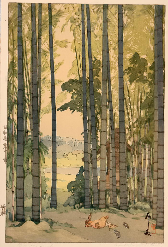 Картины hiroshi yoshida