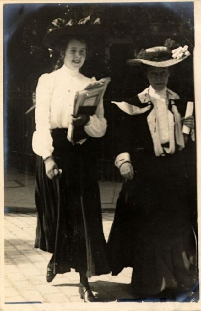 Мода и уличный стиль времен Эдвардианской Эпохи Мода и уличный стиль времен Эдвардианской Эпохи лучшее