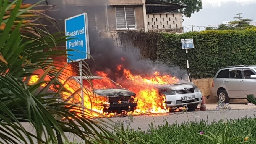 Взрыв прогремел в столице Кении, очевидцы сообщают о стрельбе